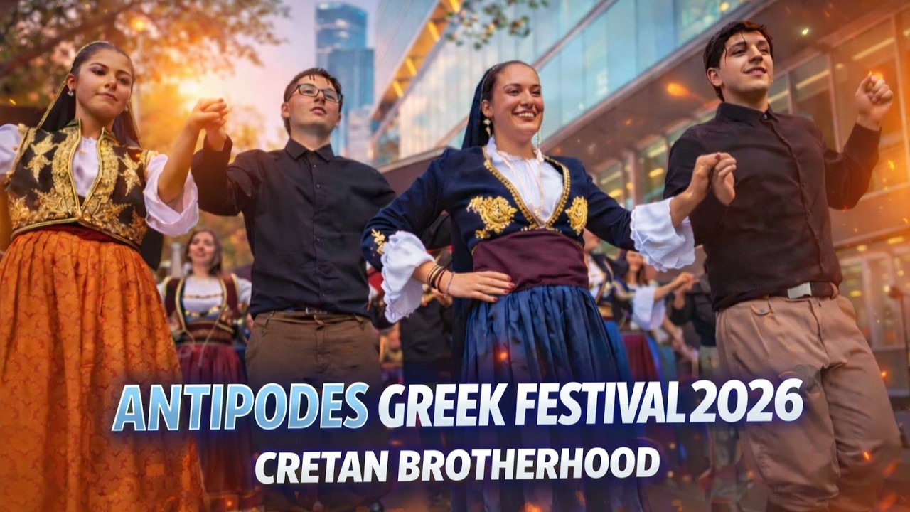 Cretan Brotherhood Intermediates Ignites the Crowd! Antipodes Greek Festival 2026 | Melbourne AUS