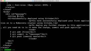 Information GitKube Demo Guide