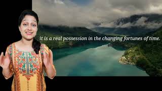 Desiderata by Max Ehrmann - A Life Changing Poem for Hard Times  | English Poem Recitation
