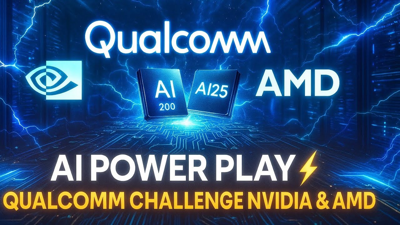 $QCOM: Qualcomm нацеливается на Nvidia и AMD с новыми чипами ИИ.