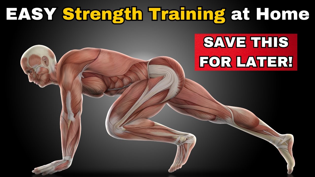 8 Easy Strength Training Exercises You Can Do at Home (No Equipment ...