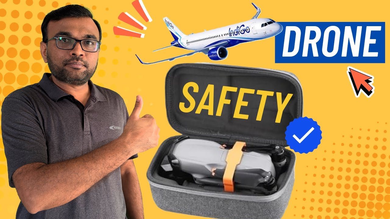 How to Carry drone in Flight | DJI Drone Rules | Flight Rules | Flight Luggage   
