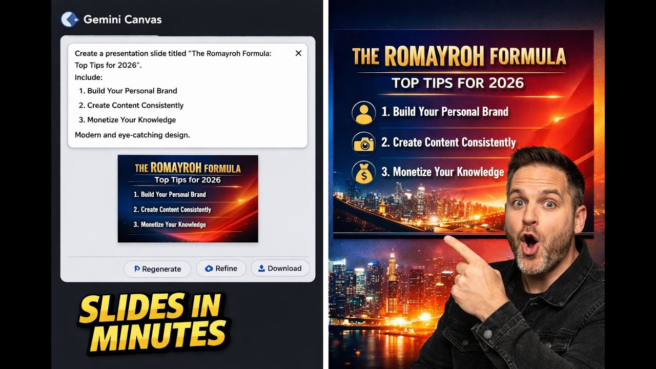 How to Create Professional Slides with Gemini AI (Step-by-Step Guide)