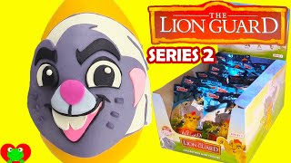 Lion Guard Bunga Play Doh Surprise Egg With Series 2 Blind Bags