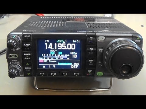 #189 ICOM IC-7000 lets out the magical smoke. Is she burning?? We fix it!!