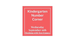 K Number corner 9/16