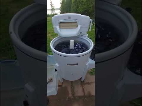 Speed Queen Vintage Washer Wringer Gasoline Powered By Briggs Stratton Motor Shorts 