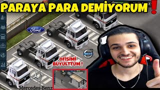OFİSİMİ BÜYÜTTÜM ! 4 TIR VE 4 ŞOFÖR ALDIM ! PARA KASMA TAKTİĞİ ! / TRUCK SIMULATÖR ULTİMATE