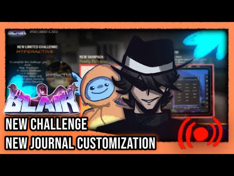 Hyperactive Challenge Blair HYPERACTIVE CHALLENGE / New Journal Customization! - BLAIR - YouTube