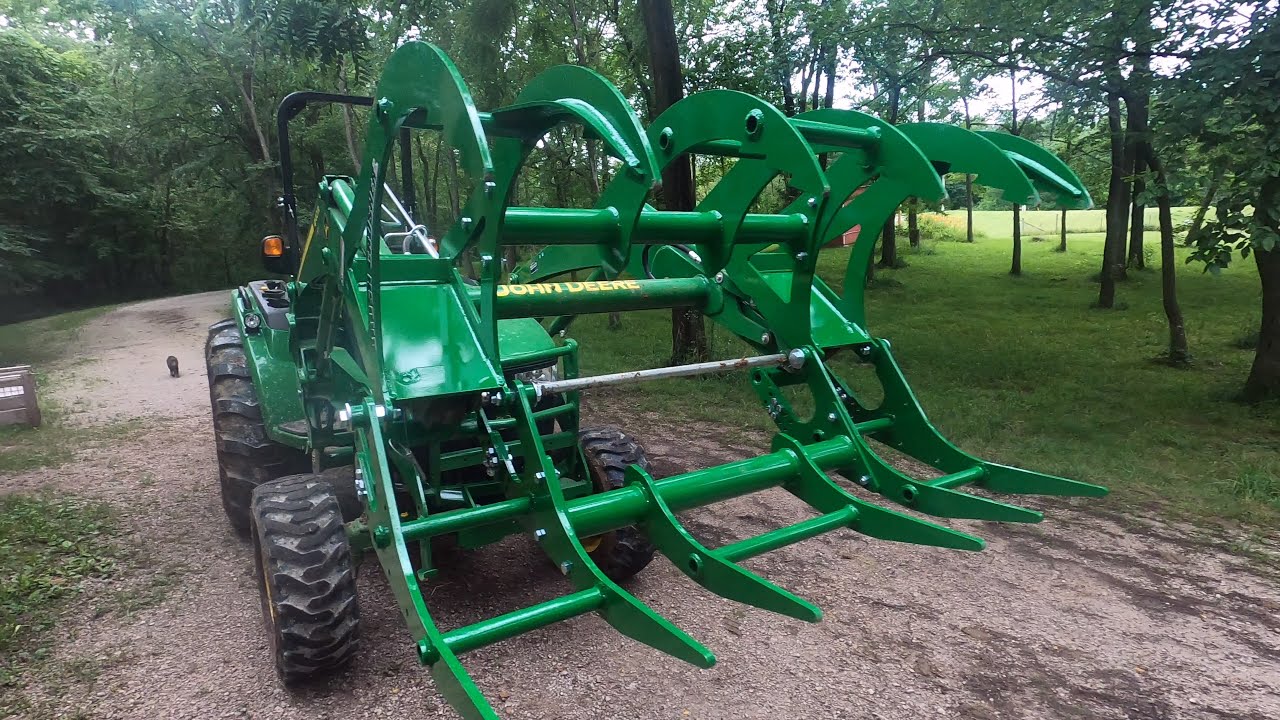 We bought a BRUSH CRUSHER Grapple!! *no brush was crushed during the making of this video.