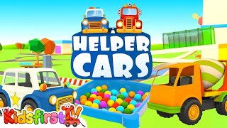 helper cars full episodes 2 trucks cars for kids