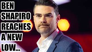 BEN SHAPIRO IS COLLAPSING...