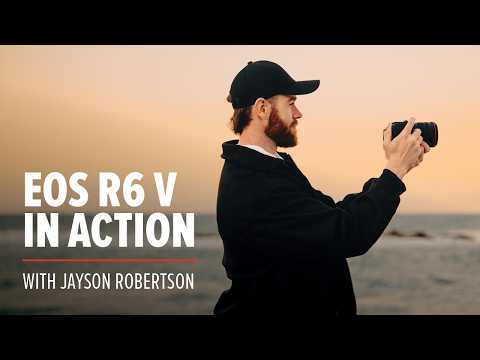 New Canon EOS R6 V in action | Shot by Jayson Robertson | Canon