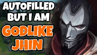 Autofilled to AD in Challenger but my Jhin winrate is better than all my mids | Challenger Jhin