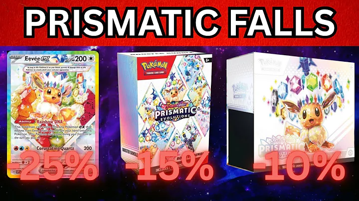 📉 Prismatic Evolutions CRASHES to NEW All-Time Lows!