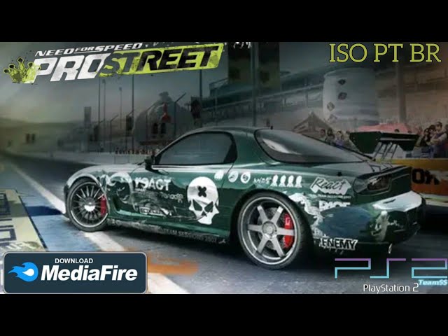 NEED FOR SPEED - PRO STREET PT BR RIPADO PS2 