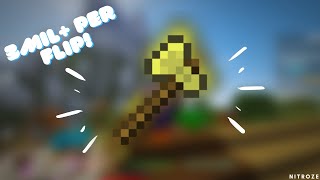 EASY Hypixel Skyblock money making method! Make 3 Million+ per flip on the Daedalus axe!