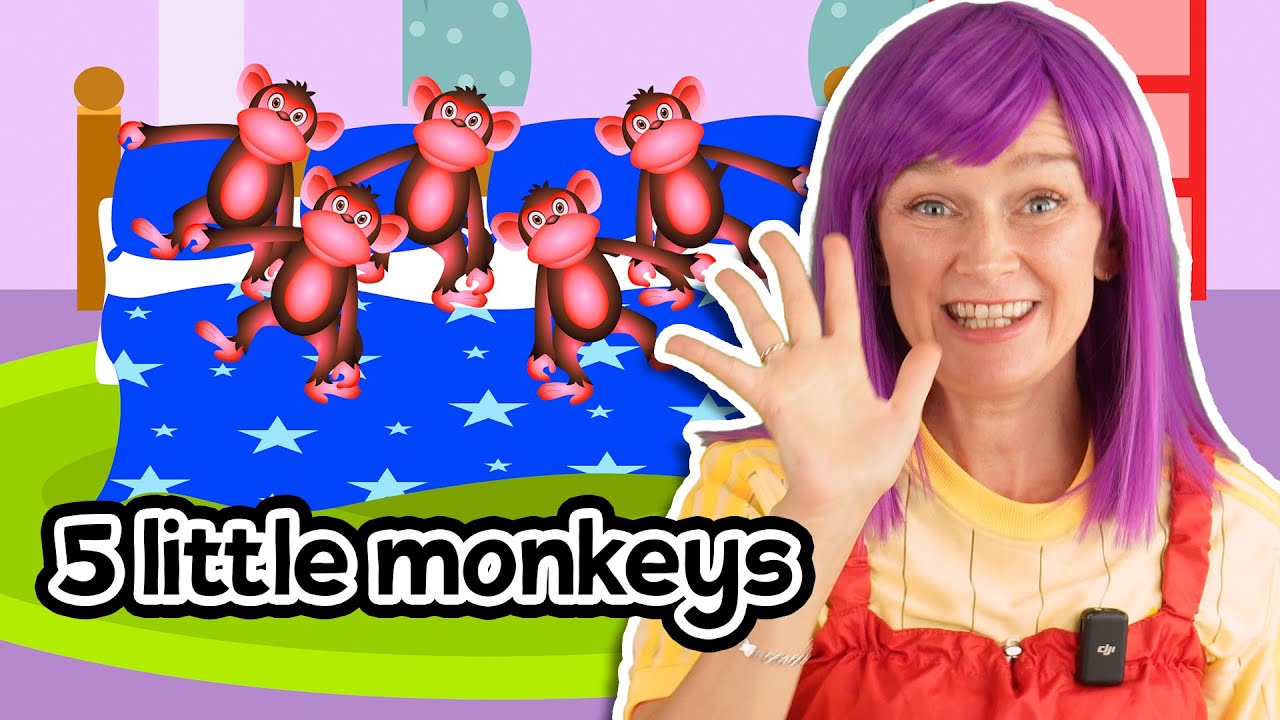 Five Little Monkeys Jumping On The Bed