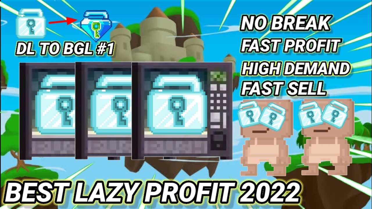 BEST LAZY PROFIT!! 2022 [GROWTOPIA] 200% Profit!! (MUST WATCH)