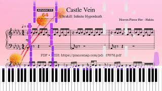 Castle Vein Piano | Tutorial &amp; Sheet PDF