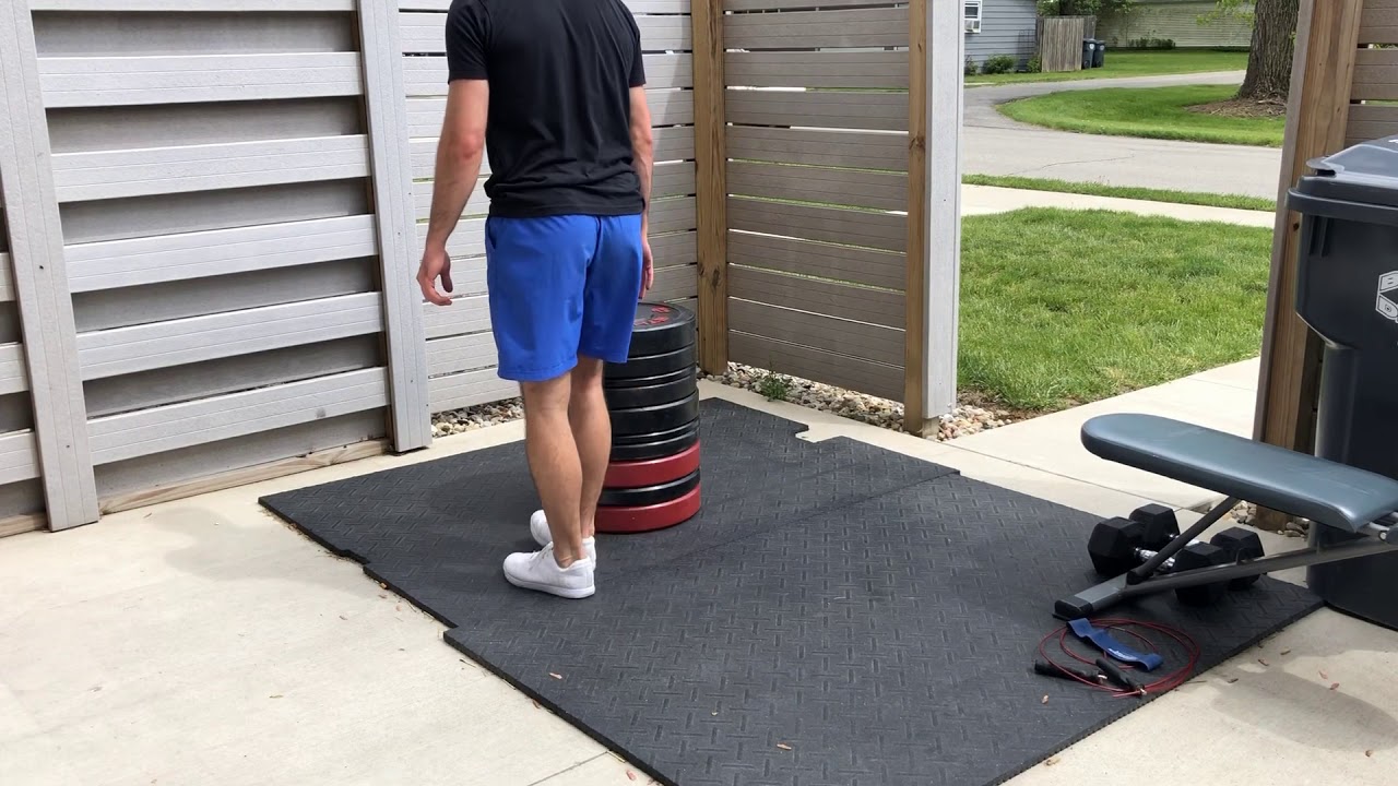 Single leg calf raise YouTube