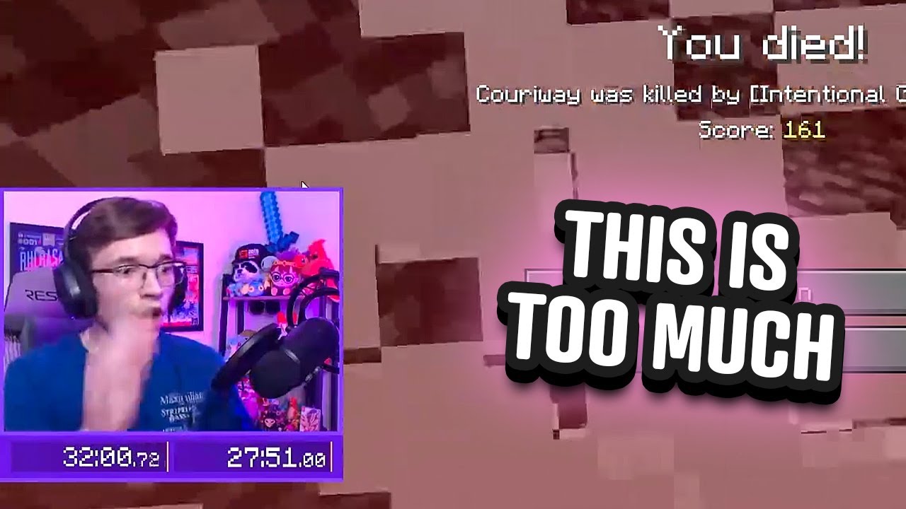This Challenge is Too Hard... (1,000 Minecraft Speedruns #44)