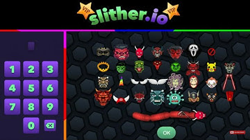 Slither.io 10 NEW SECRET CODES - Slither io VIP DEVIL MOD
