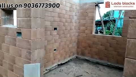 eco friendly construction using interlock mud block