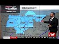 First Alert Forecast: Cool start, awesome finish for Sunday