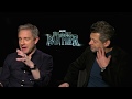 Martin Freeman, Andy Serkis discuss being the &#39;minority&#39; on set of Black Panther