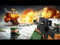 Villagers vs pillagers  world war  winter offensive  minecraft animation movie