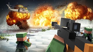 Villagers vs Pillagers : WORLD WAR | Winter Offensive - Minecraft Animation Movie