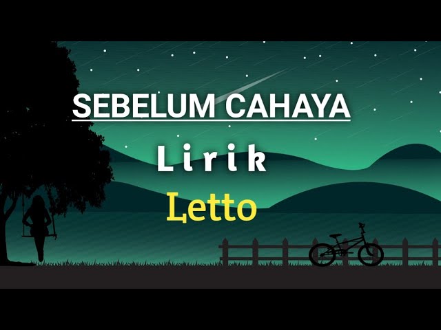 Sebelum Cahaya - Letto | Lirik (cover by Meisita Lomania) class=