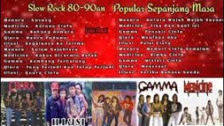 Slow Rock & Rock 80-90an • Lagu Terbaik Sepanjang Masa • Illusi • Menara • Gamma • Medicine • Qiara