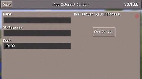 [Tutorial] How To: Add Online Multiplayer Servers On MCPE! v0.13.0!