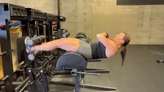 GHD reverse plank holds