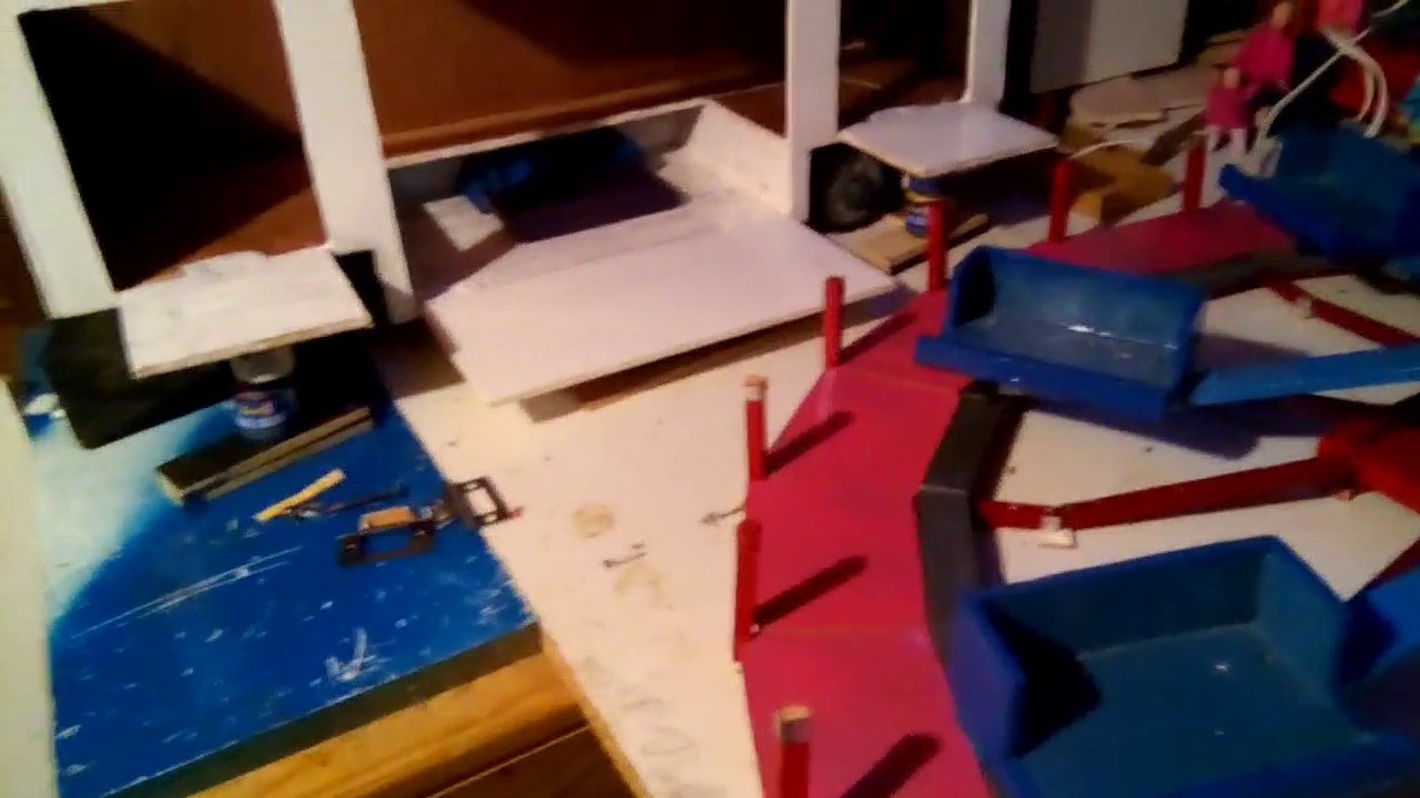 Model Fun house and sky jump update.