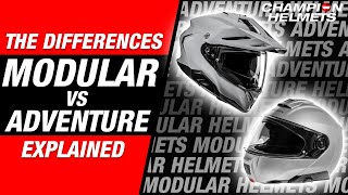 Famous Adventure Helmets VS Modular Helmets.. What Is The Difference - Champion Helmets Net Worth