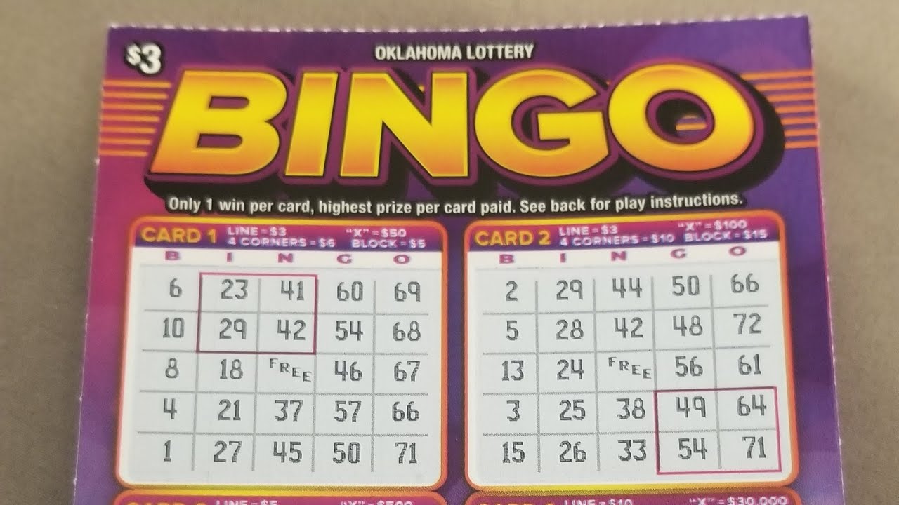 OKC BINGO LOTTERY TICKETS YouTube