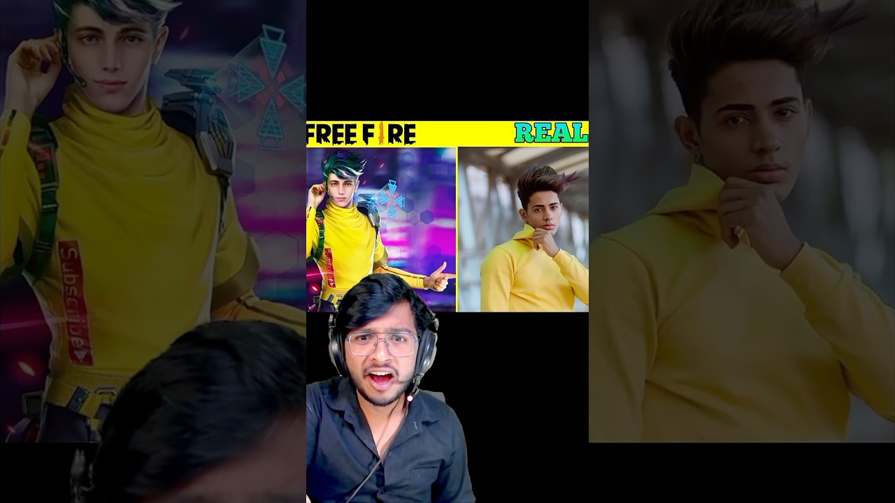 Danish Bhai Character In Free Fire 🤣 Free Fire Character In Real Life 🤦🏼 