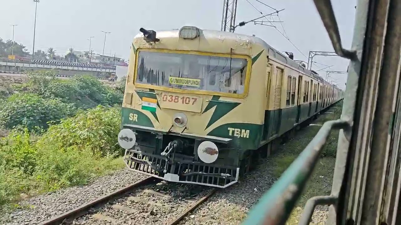 చెన్నై సెంట్రల్ to సూళ్లూరుపేట లోకల్  ట్రైన్....