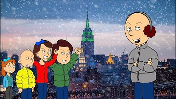Classic Caillou Ruins The Christmas Trip To New York City/Grounded