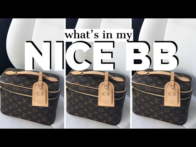 Louis Vuitton Nice BB v Nice train case: What's In My Bag & Why I