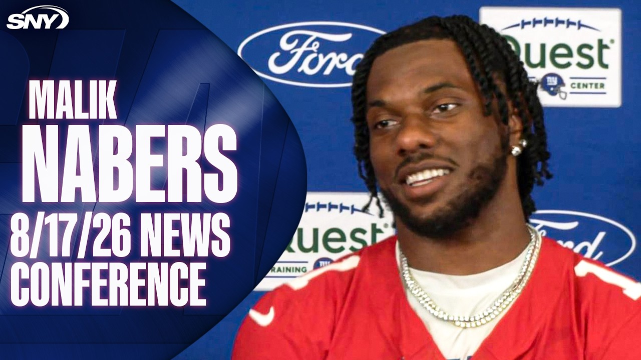 Malik Nabers on return to Giants: 'My soul had been dead for so long'
