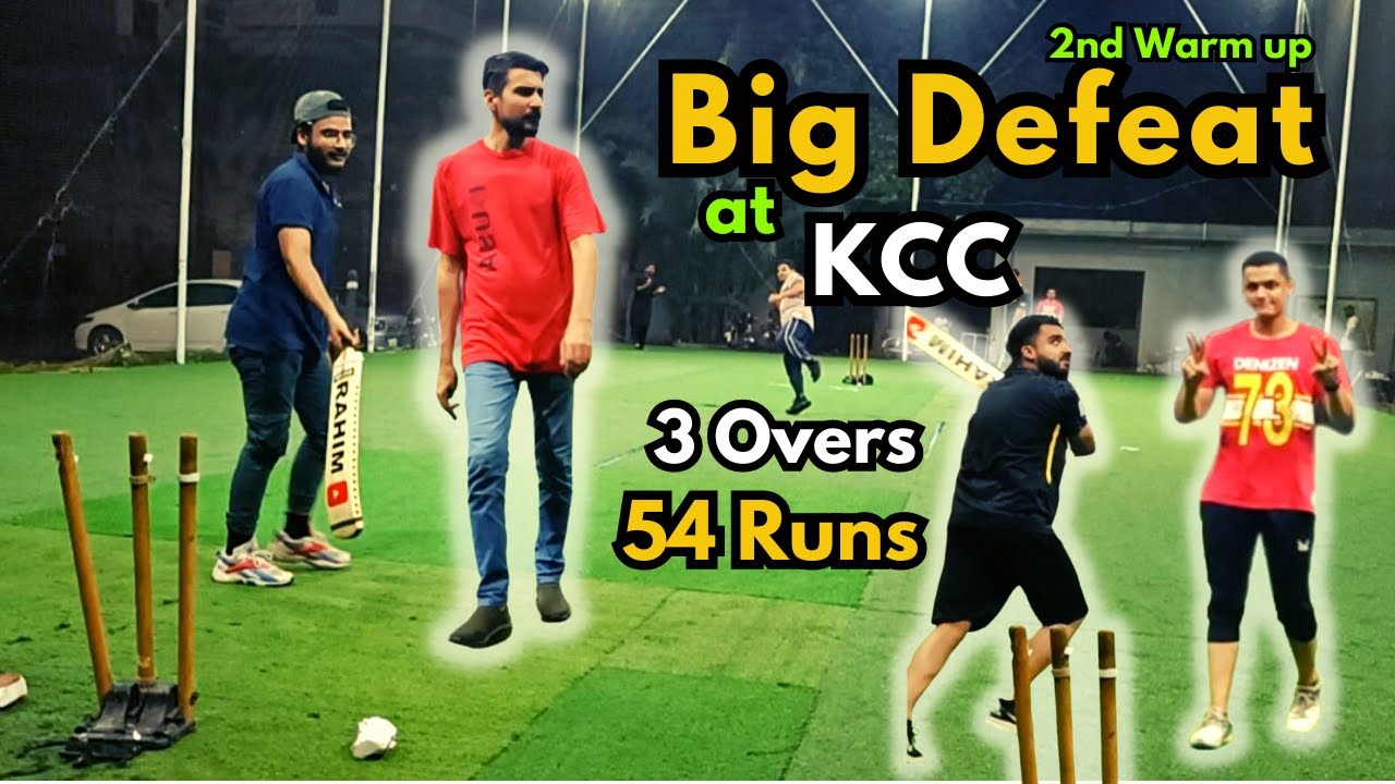 Indoor Cricket Lahore Chasing 54 Runs in 3 Overs YouTube