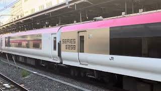 E259系/成田エクスプレス28号 新宿行 品川駅到着