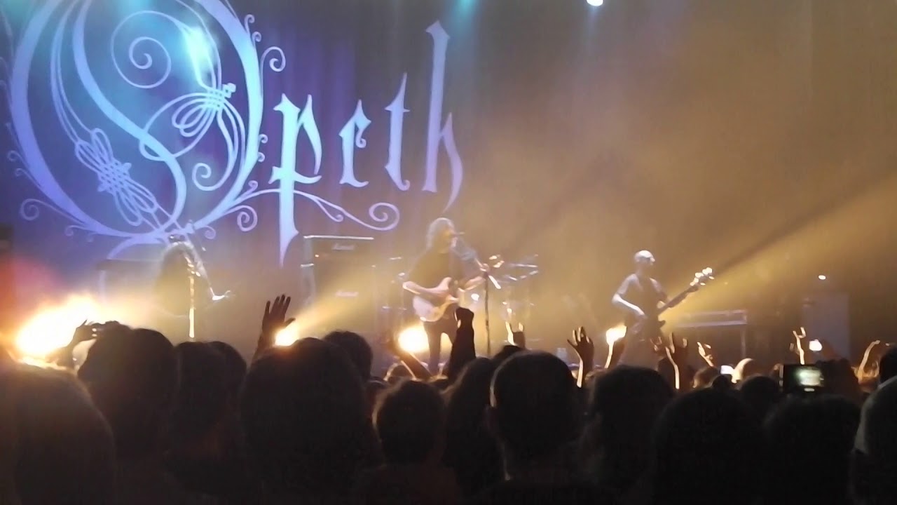 Opeth - The Drapery Falls@live in Moscow 11.10.17