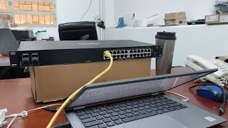 Switch aruba R8N88A CX 6000 setup access management