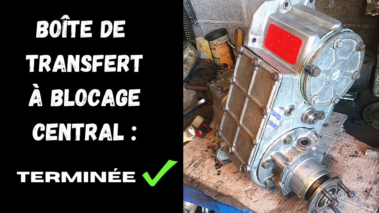 Boîte de transfert terminée: Construction Range Rover V8 BFT #11, objectif Tout-Terrain ⚙️🔧