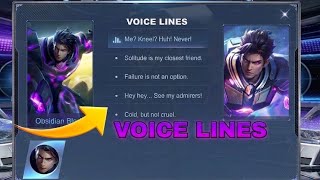  OLD VOICE LINE AND INTERFACE ANIMATION ! OF ALUCARD LEGEND SKIN!!
